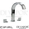 Cifial Techno M3 Stop Valve Spare Parts